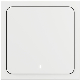 Умный беспроводной выключатель Яндекс YNDX-00534, 1 клавиша, Zigbee, работает c Алисой