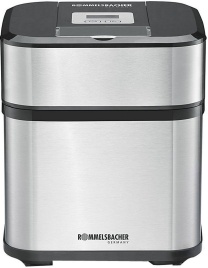 Мороженица Rommelsbacher IM 12, ЖК-дисплей, таймер, нержавеющая сталь