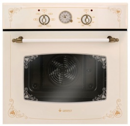 Электрический духовой шкаф Gefest ЭДВ ДА 602-02 К74 59 см, 55 л гриль конвекция, бежевый