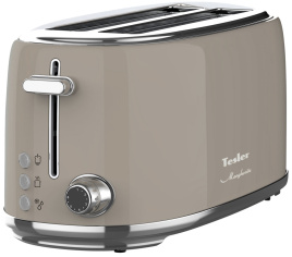 Тостер Tesler TT-430 SAND GREY