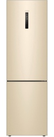 Двухкамерный холодильник Haier C4F640CGGU1 No frost, золотистый