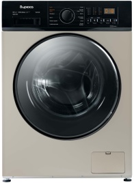 Стиральная машина с сушкой Бирюса WMD-SM812/03 B 8 кг, золотой