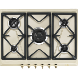 Встраиваемые газовые панели SMEG Smeg Coloniale SRV876POGH