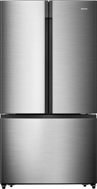 Двухкамерный холодильник Gencool GDM-717WH нержавейка