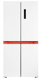 Многокамерный холодильник LEX LCD450WOrID No frost, белый