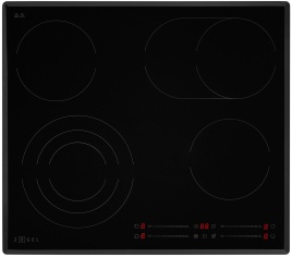 Электрическая варочная панель Zugel ZEH603B, черная