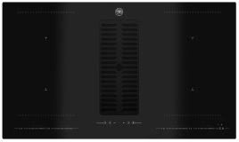 Индукционная варочная панель со встроенной вытяжкой Bertazzoni P904ICHNE 90 см, 4 конфорки стеклокерамика, черный