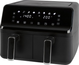 Аэрофритюрница Clatronic FR 3804 H schwarz, цифровой дисплей, 2700 Вт