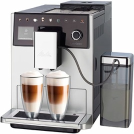 Кофемашина автоматическая Melitta Caffeo F 630-201 LatteSelect серебристая