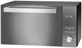 Микроволновая печь - СВЧ Profi Cook PC-MWG 1204 schwarz, дисплей