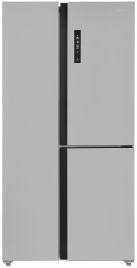 Холодильник Side-by-Side Zugel ZRTD459X No frost, серый металлик