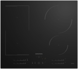 Электрическая варочная панель Grundig GIEI627474PN 59 см, 4 конфорки стеклокерамика, черный