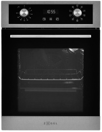 Электрический духовой шкаф Zugel ZOE452X, стальной