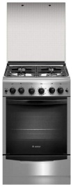 Газовая плита Gefest ПГ 5100-02 0004 50 см, 52 л, 4 конфорки, серебристый
