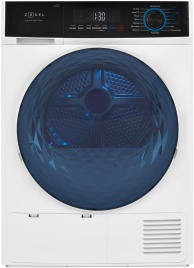 Сушильная машина с тепловым насосом Zugel ZDF82HP, белая