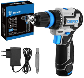 Дрель-шуруповерт Deko Loner 12V PRO