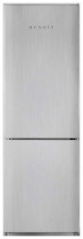 Двухкамерный холодильник Benoit 314 No frost, серебристый