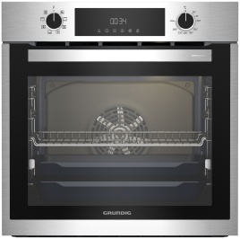 Электрический духовой шкаф Grundig GEBM11300XC 59 см, 72 л гриль конвекция, серебристый