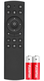 Пульт Huayu VOICE RC18BOX, для телевизора DEXP, Hyundai, Hartens, Novex, HI, Telefunken, Leff, AMCV, ECON, YUNO, Vekta, BBK, HIPER