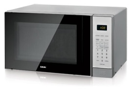 Микроволновая печь - СВЧ BBK 20 MWS-729 S/BS черный/серебро