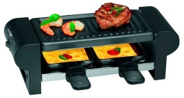 Раклетница Clatronic RG 3592, 350 Вт, антипригарное покрытие