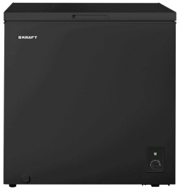 Морозильный ларь Kraft BD (W)-230BRX A+ 230 л, черный