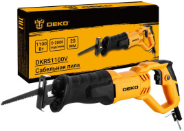 Сабельная пила, аллигатор Deko DKRS1100V
