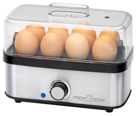 Яйцеварка Profi Cook PC-EK 1275, 400 Вт, защита от перегрева, нержавеющая сталь