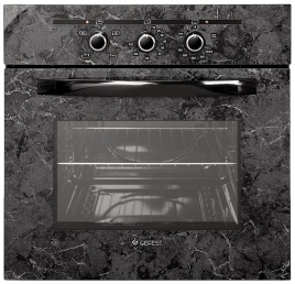 Газовый духовой шкаф Gefest ДГЭ 621-01 К53 59 см, 52 л гриль, черный