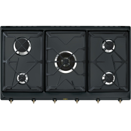 Встраиваемая газовая панель SMEG Smeg Coloniale SRV896AOGH