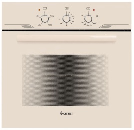 Газовый духовой шкаф Gefest ДГЭ 621-01 В1 59 см, 52 л гриль, кремовый