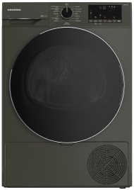 Сушильная машина с тепловым насосом Grundig GT55724 M, с ворсовым фильтром, конденсационная, 8 кг