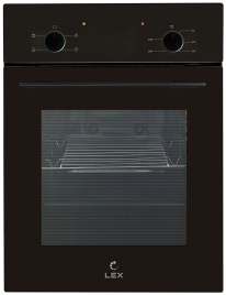 Электрический духовой шкаф LEX EDM 4545 ВBL 45 см, 55 л, черный