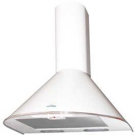 Вытяжка Elikor Эпсилон 50 белый серебряный кант
