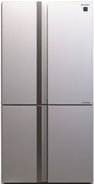 Многокамерный холодильник Sharp SJGX98PWH No frost, белый