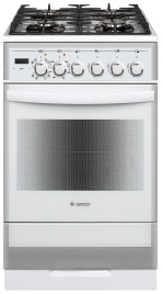 Комбинированная плита Gefest ПГЭ 5502-03 0042 50 см, 4 конфорки, белый