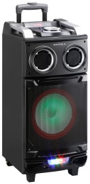 Мидисистема Supra SMB-880 с аккумулятором, подсветка 3 цветная, черный