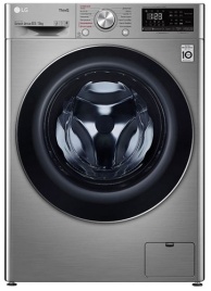 Стиральная машина с сушкой LG F2V5GG2S 8,5 кг, серый металлик