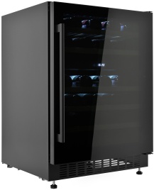 Встраиваемый винный шкаф Zugel ZCWI460DB