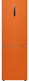 Двухкамерный холодильник Haier C2F636CORGU1 No frost, оранжевый