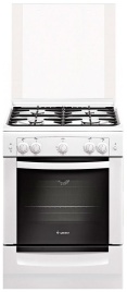 Газовая плита Gefest Брест 6100-01 60 см, 52 л, 4 конфорки, белый