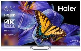 Телевизор Haier 65 Smart TV S4, 65 дюйма, 4K Ultra HD, смарт ТВ, Android TV 11, серый