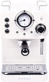 Кофеварка Oursson Кофеварка рожковая Oursson EM1510/IV 110 Вт, с подогревом чашки, слоновая кость
