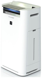 Воздухоочиститель Sharp KCG 61 RW, сенсоры пыли, таймер, белый
