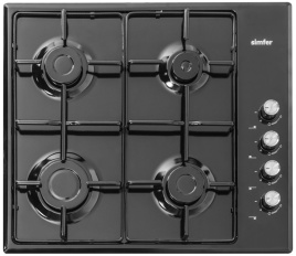 Газовая варочная панель Simfer H 60 Q 40 B 411