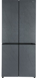 Многокамерный холодильник Hiberg RFQ-610G GS inverter No frost, серый