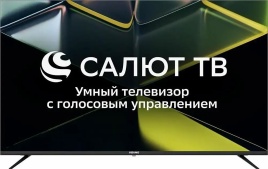 Телевизор Asano 50LU5030T, 50 дюймов, 4K Ultra HD, смарт ТВ, Салют ТВ, черный