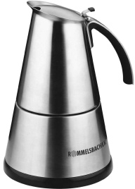 Кофеварка Rommelsbacher EKO 366/E, мощность 356 Вт, нержавеющая сталь