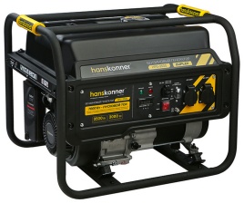 Бензогенератор Hanskonner Duplex HPG-3500, 3.5 кВт