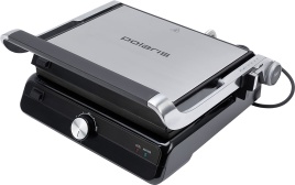 Гриль Polaris PGP 2102, серебряный